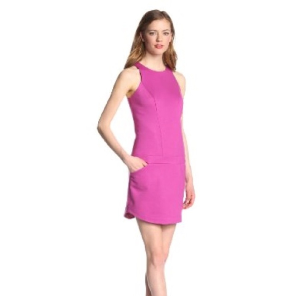 Trina Turk Covina Ponte Pink/Purple Dress