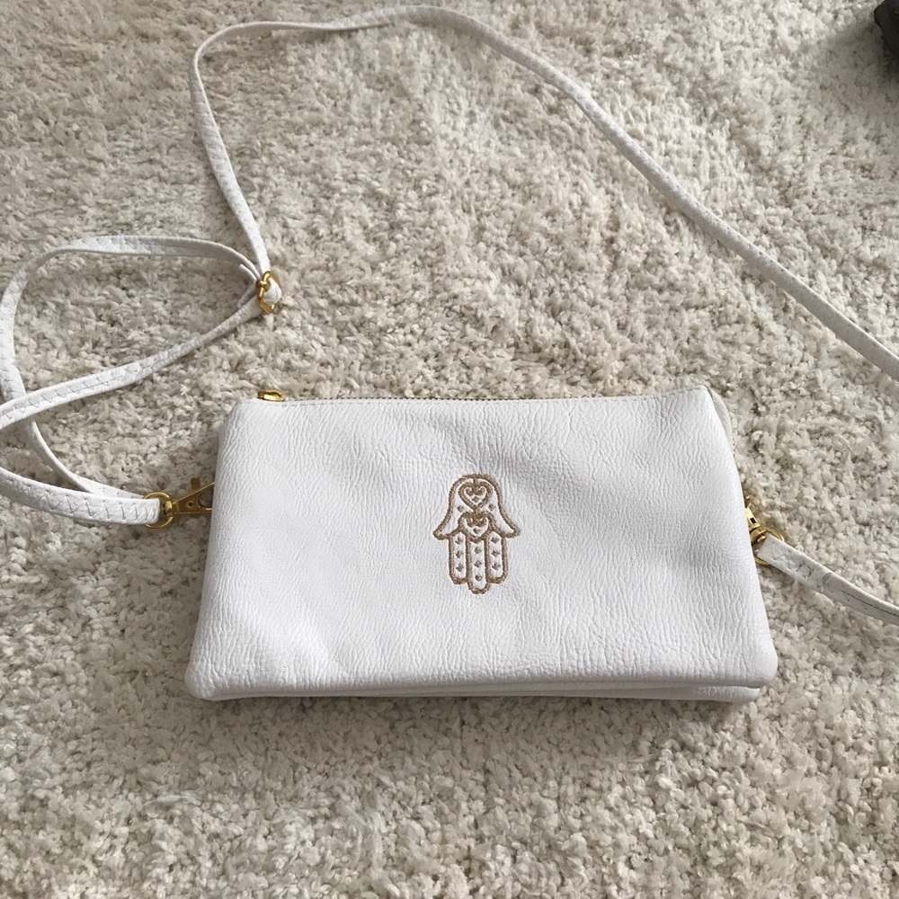 White Leather Bag