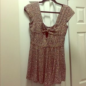 Patterned Women's Romper- Urban Outfitters