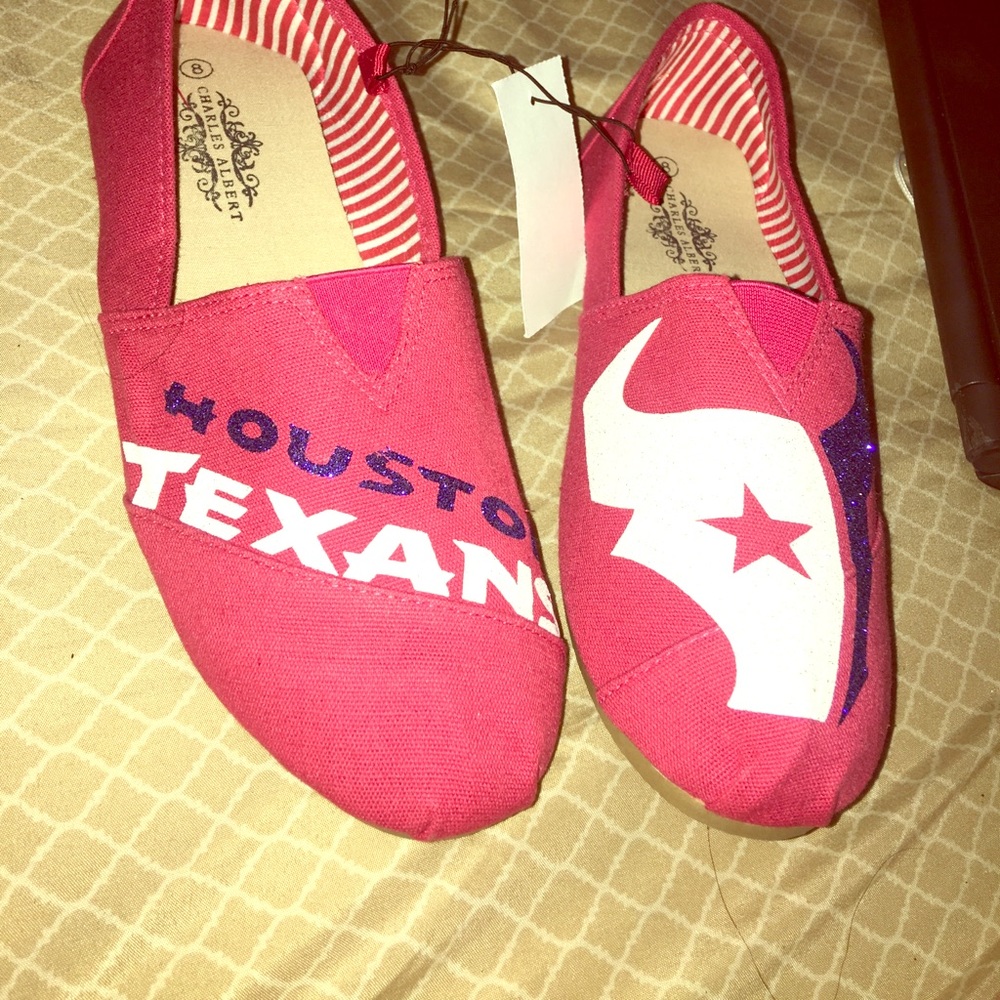 Custom Texans shoes