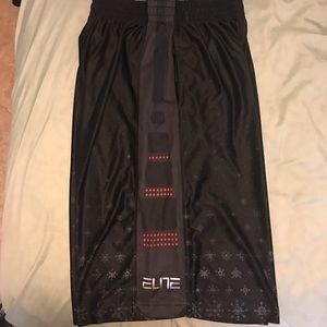 Christmas nike elite basketball shorts