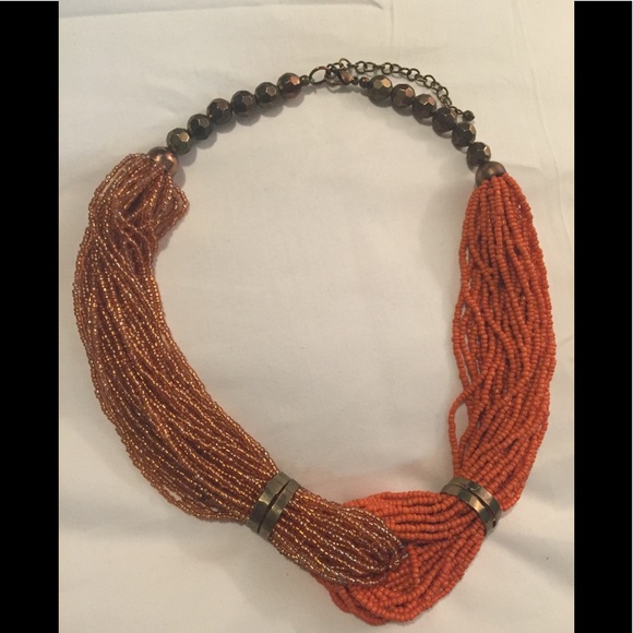 Beautiful Beaded Statement Necklace - Picture 1 of 3