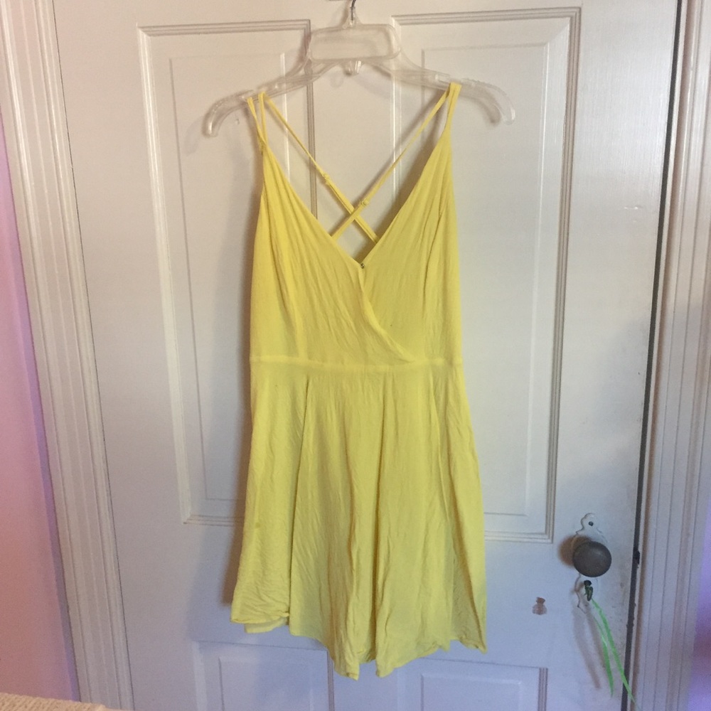 💛Yellow Flowy Dress💛