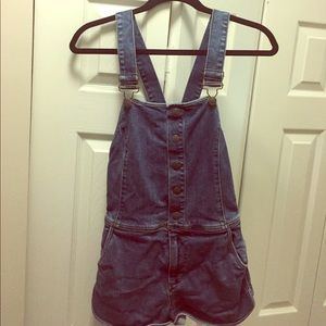 Free People Jean Overalls