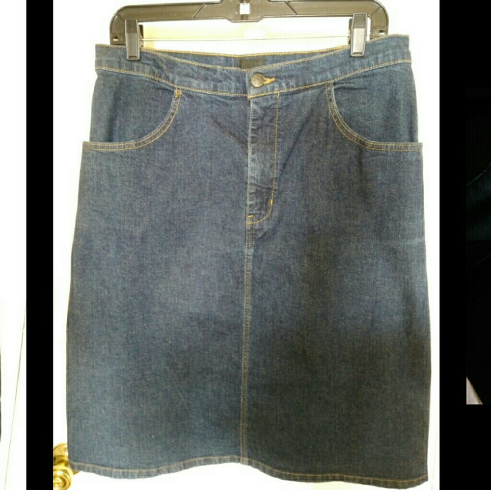 Anna Sui Denim skirt