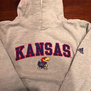 adidas Jackets & Coats - NWOT adidas kansas Jayhawks sweatshirt adidas Jackets & Coats - NWOT adidas kansas Jayhawks sweatshirt