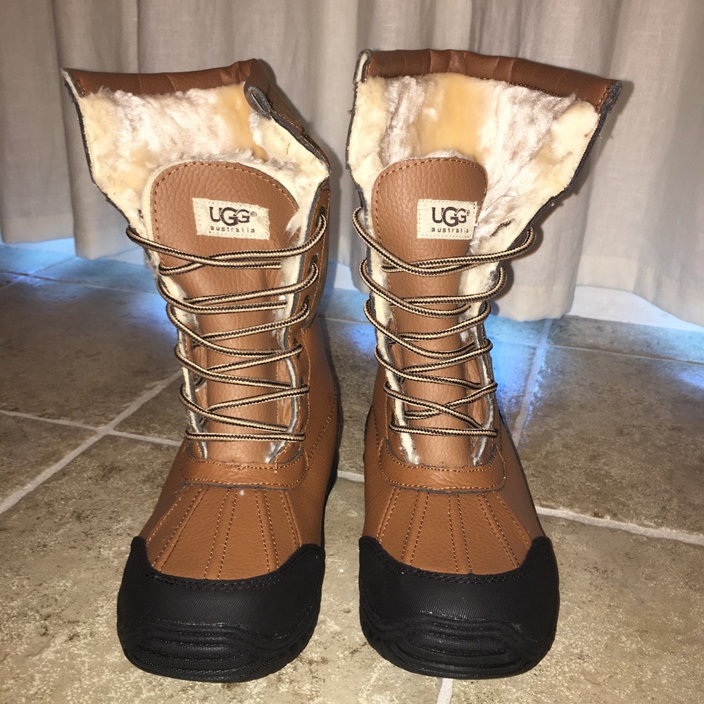 LEATHER LINED UGG BOOTS
