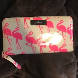 Kate Spade flamingo wallet