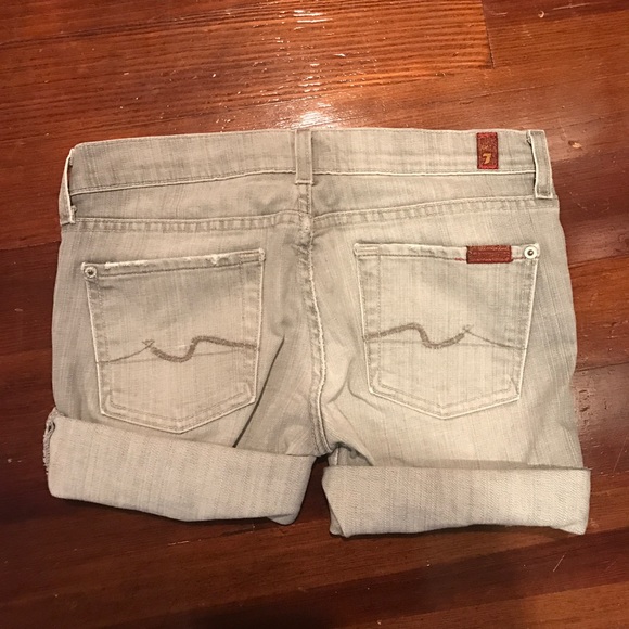 7 For All Mankind Jeans - 7 for all mankind cuffed shorts 7 For All Mankind Jeans - 7 for all mankind cuffed shorts