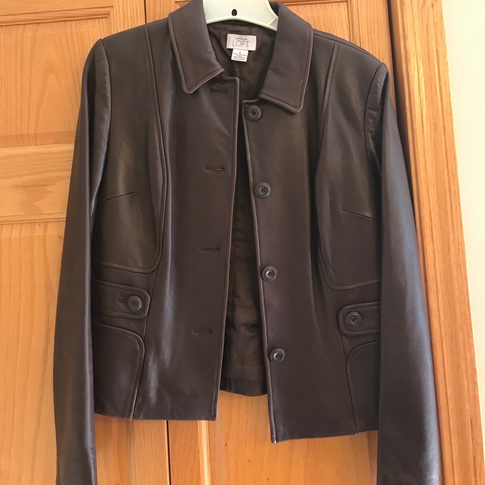 Brown Leather Jacket