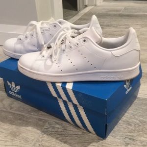 Adidas Stan smith size 8.5 all white