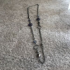 Gemmed long Lia Sophia necklace