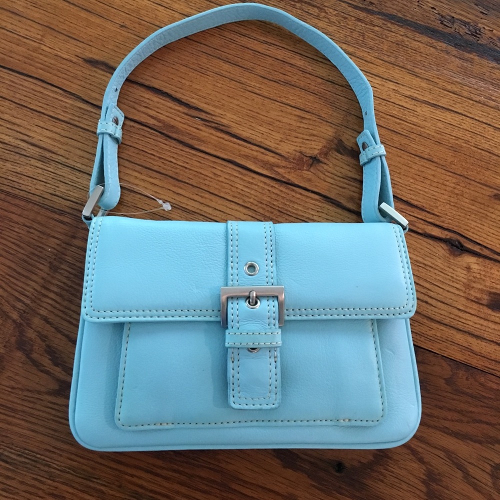 NWOT Talbots soft pebble leather purse