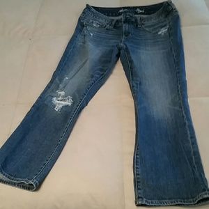 American Eagle cropped jeans