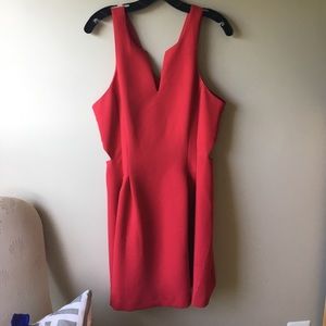 Red BCBG cocktail dress