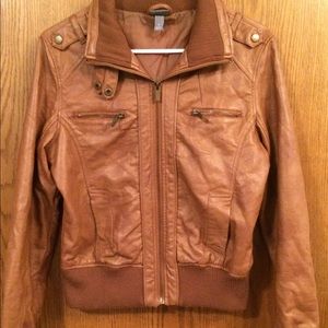 Vanity faux leather jacket