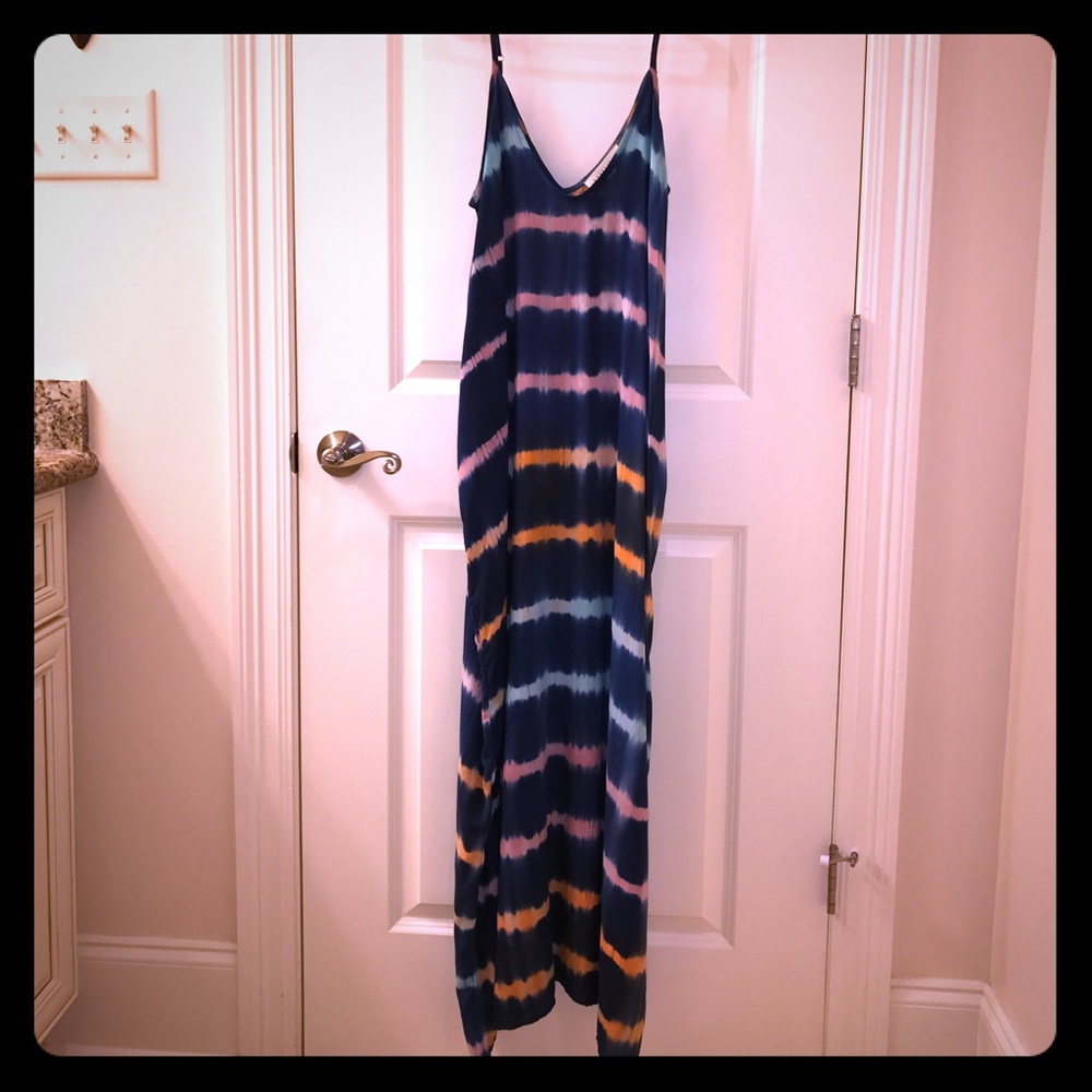 LOVESTITCH Tie Dyed Maxi Dress NWT