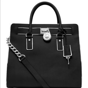 Michael Kors Large Hamilton Trimmed Tote