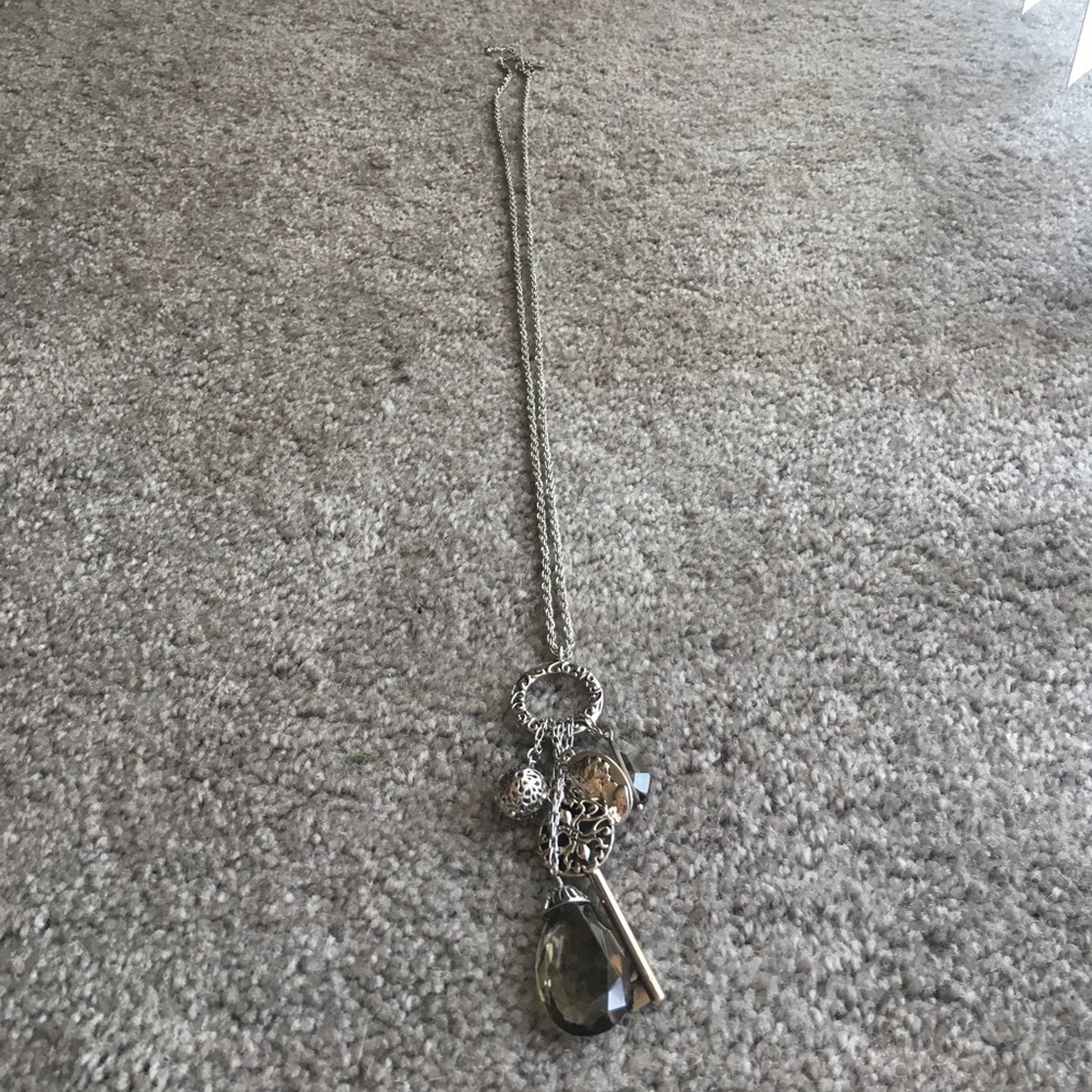 Long Lia Sophia statement necklace