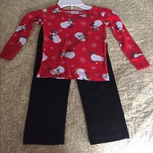 Garanimals cute black pants with top