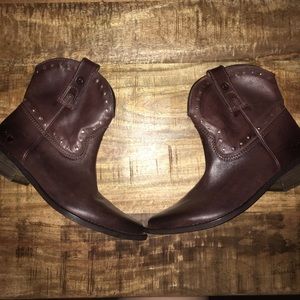 Lucky brand booties.