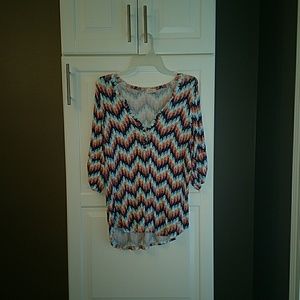 Pixley 3/4 sleeve top Stitch Fix brand