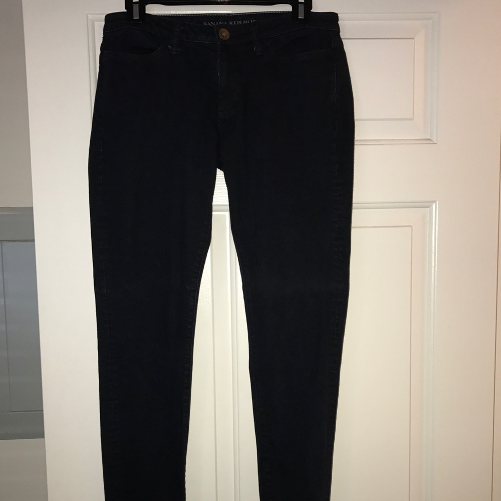 Banana Republic skinny blue jeans