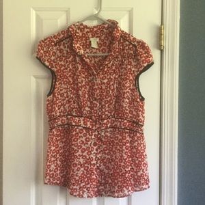 Floral odelle top