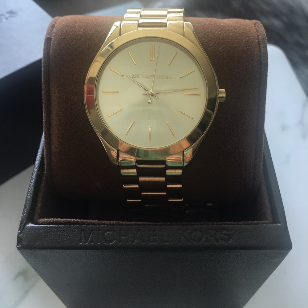 Gold Michael Kors Watch
