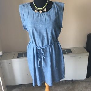 NWT Forever 21 light Chambray dress