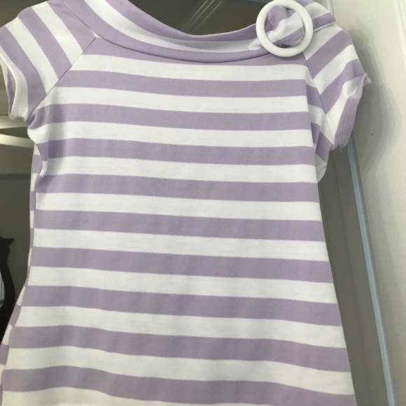 Xhilaration Tops - White and purple t-shirt.