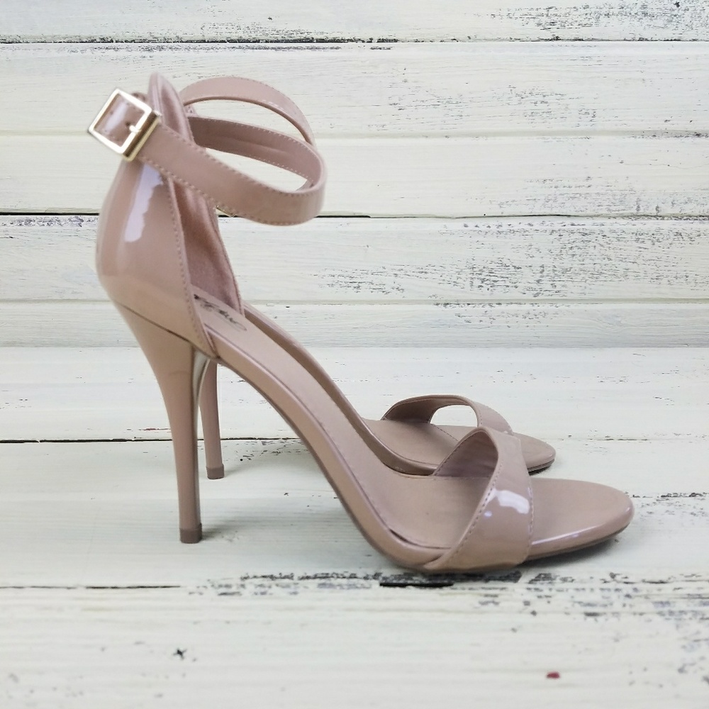 Sexy Nude Strappy Heels Mossimo Target Size 9
