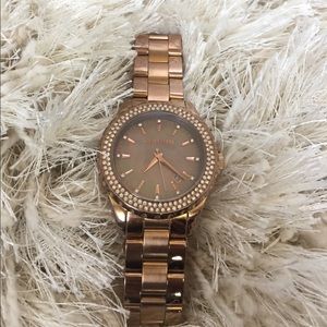 Michael Kors rose gold watch