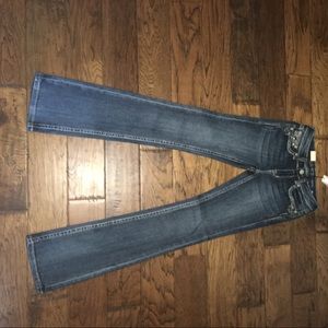 Grace boot cut jeans.