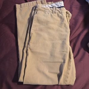 J. Crew men's pants.