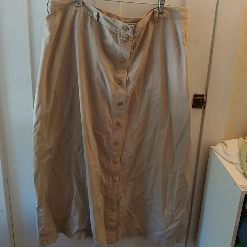 Ralph Lauren canvas skirt