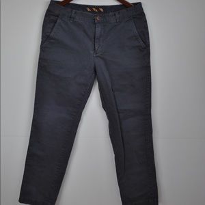 Men's Brooks Brothers Dark Charcoal Chinos