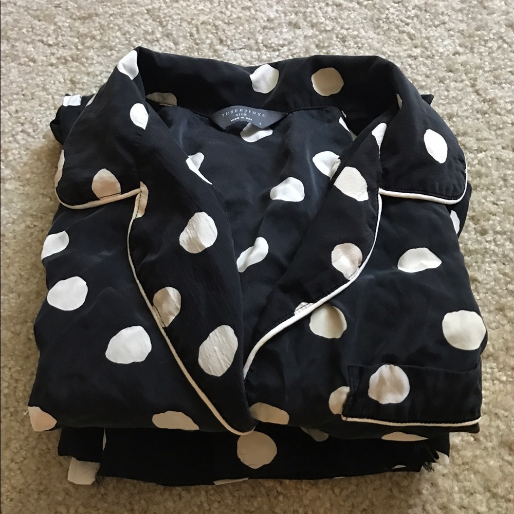 THREEJNYC silk pajama sets