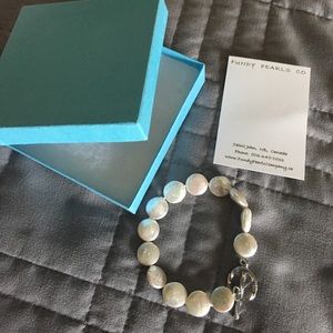 Fundy Pearl Co Toggle Bracelet