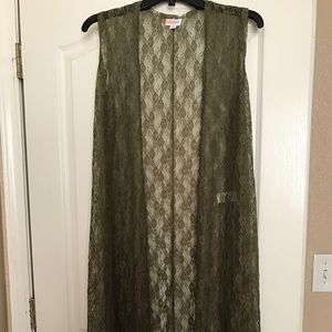 New-  lularoe joy- olive green large