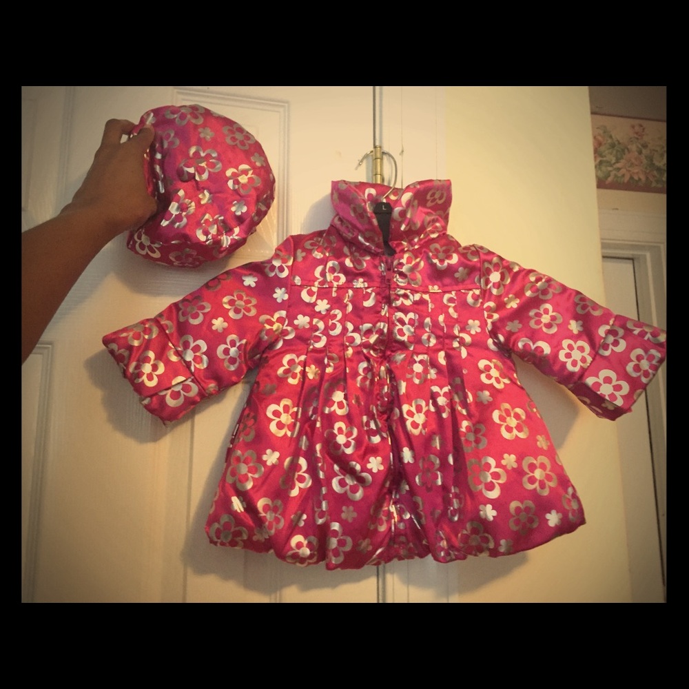 🎀 Sweet little girls' (2) jackets and tam (1) 🎀