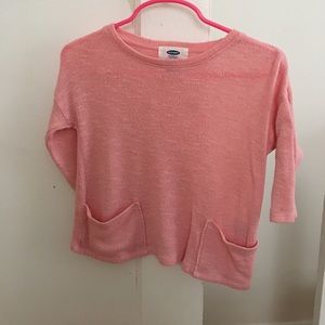 Pink lightweight sweater