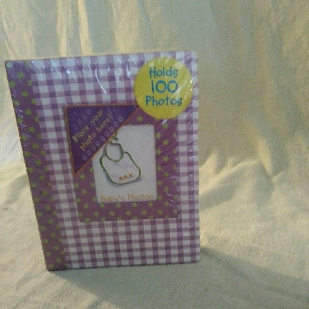Purple photo album