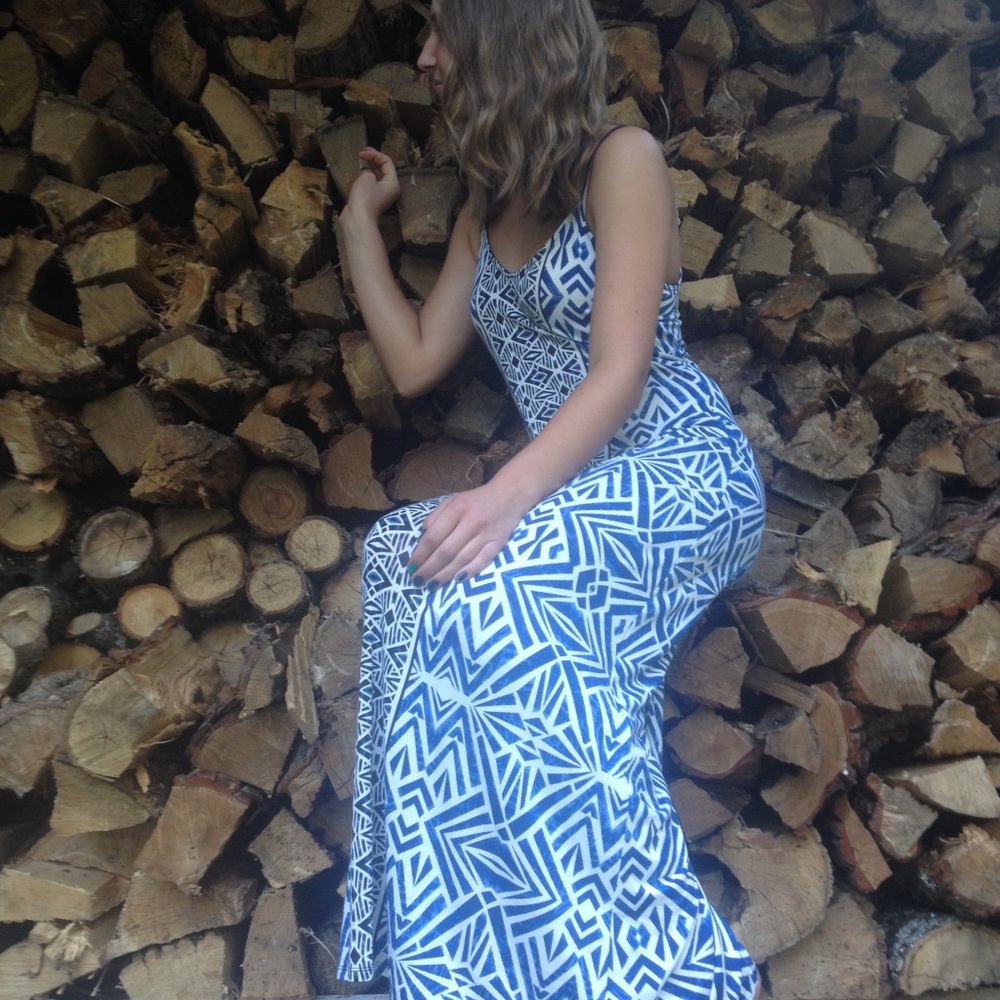Merona maxi tank dress