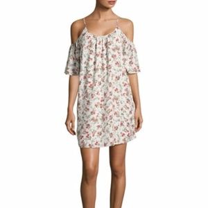 NWT French Connection Floral Cold Shoulder Dress