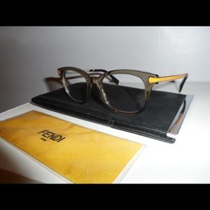 FENDI EYEGLASSES AUTHENTIC RX FF 0023  7UQ