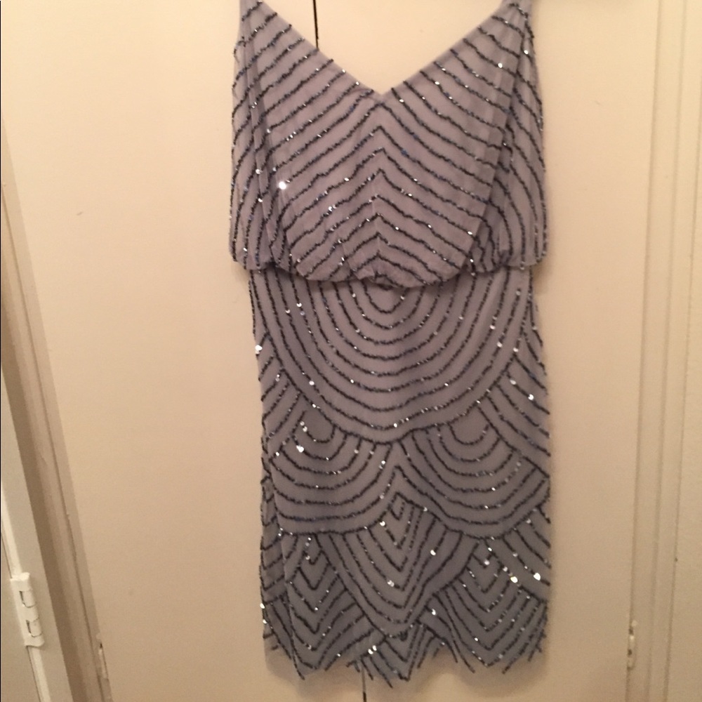 Adrianna Papell Sequin Dress