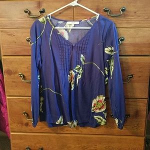 Flowered blouse