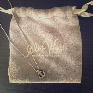 Alex Woo Anchor Necklace