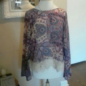 *Sunday Sale* Rue 21 boho beautiful top